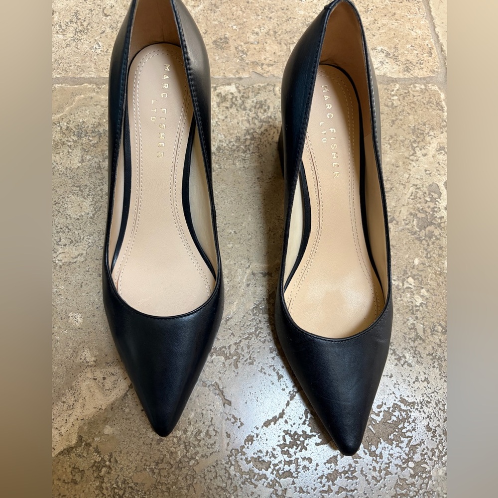 Marc Fisher Zala Block Heel Pump